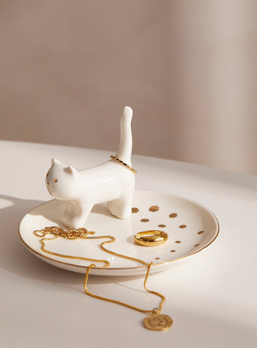 Cat on the run tray